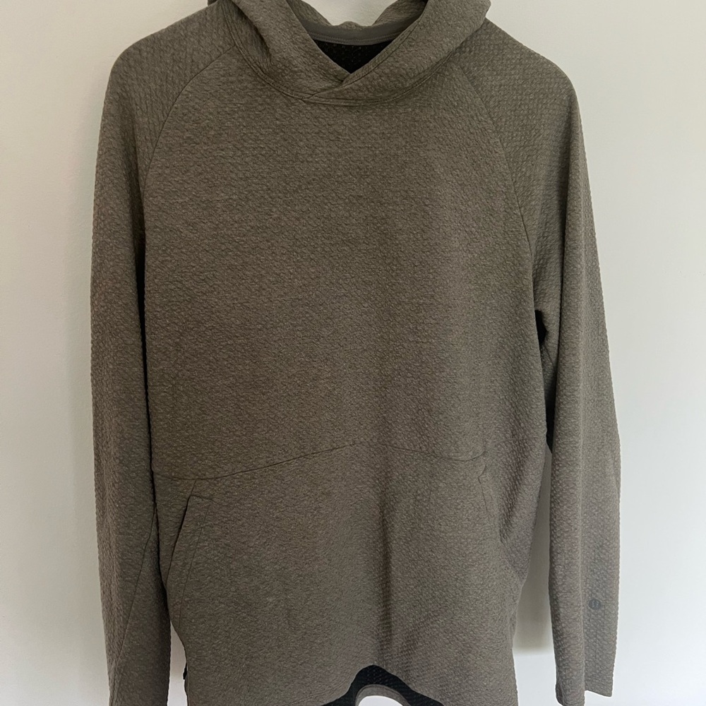 Gray Hooded Sweatshirt